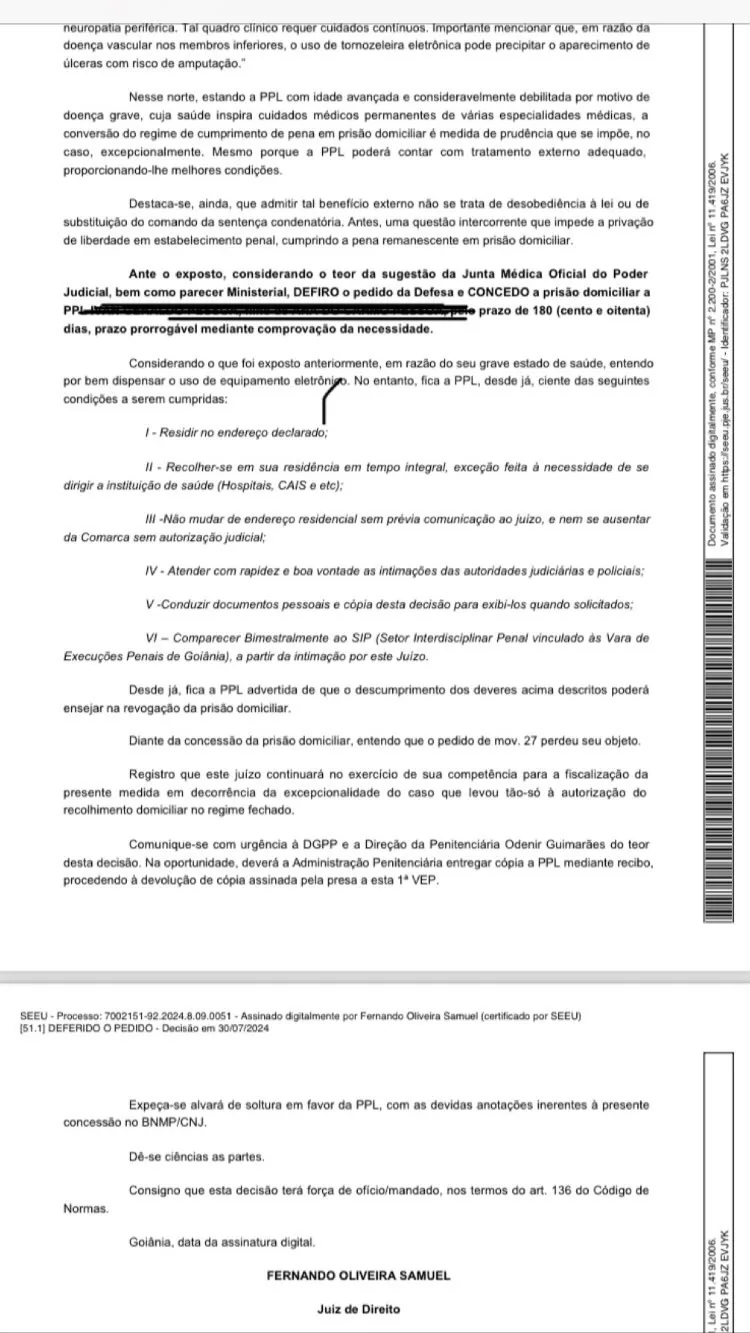 Alvará de Soltura 12